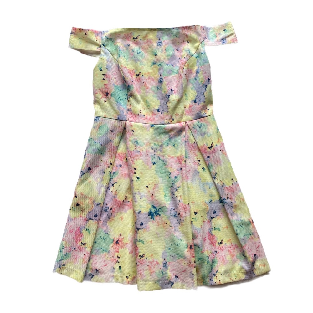 Pastel floral dress